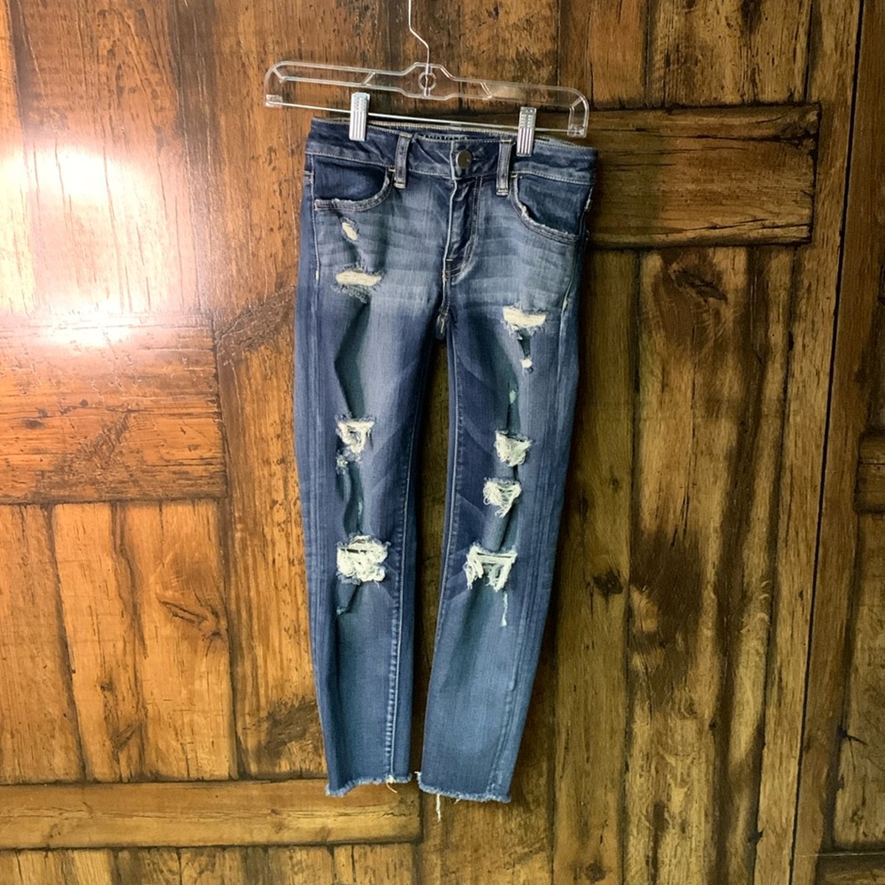 American Eagle cropped Jegging size 00 Regular
